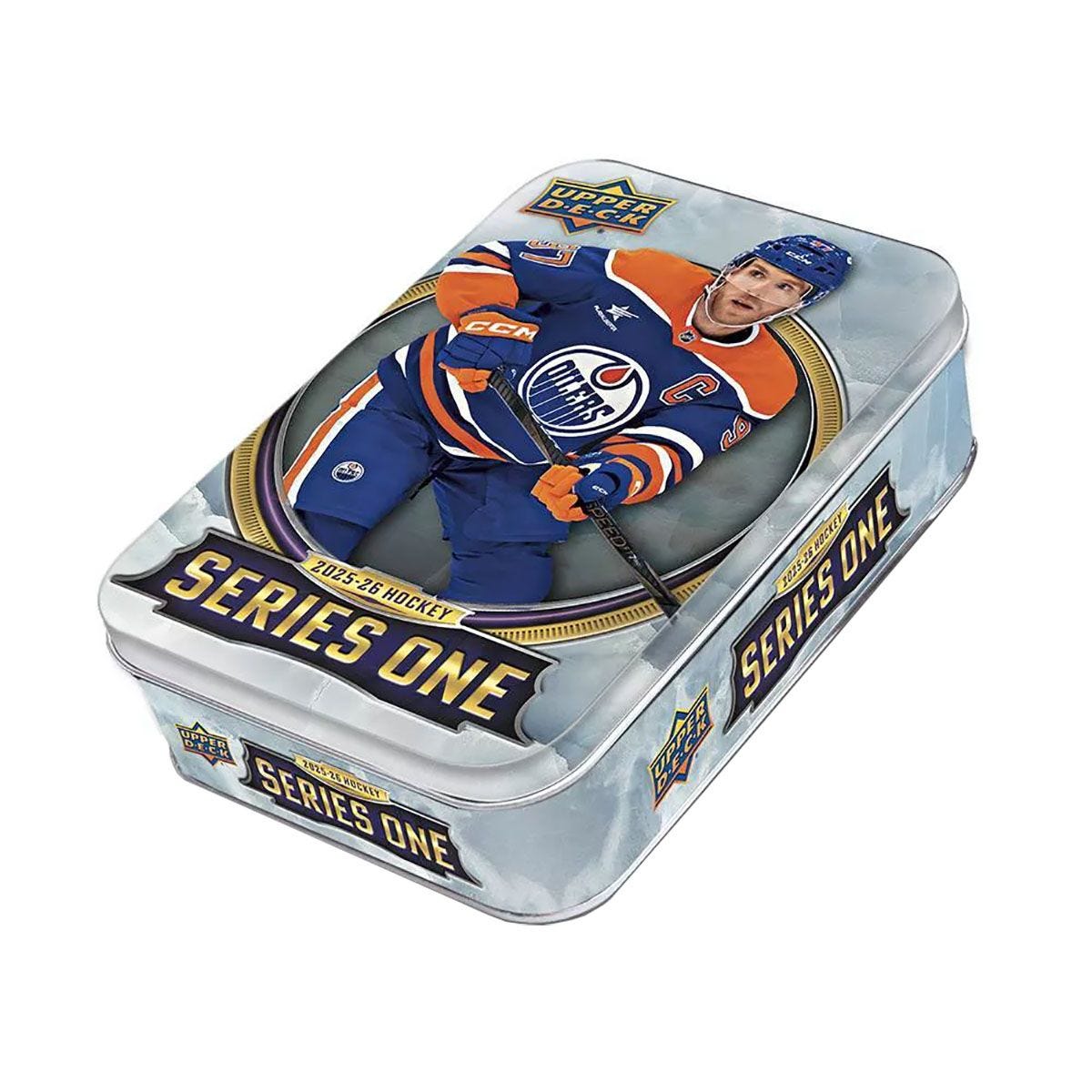 2025-26 Upper Deck Series 1 Hockey Tin