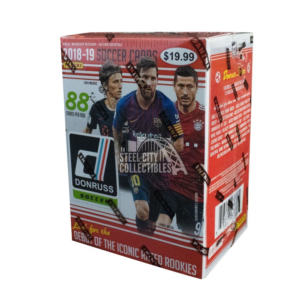 2018 Donruss Soccer Blaster Box