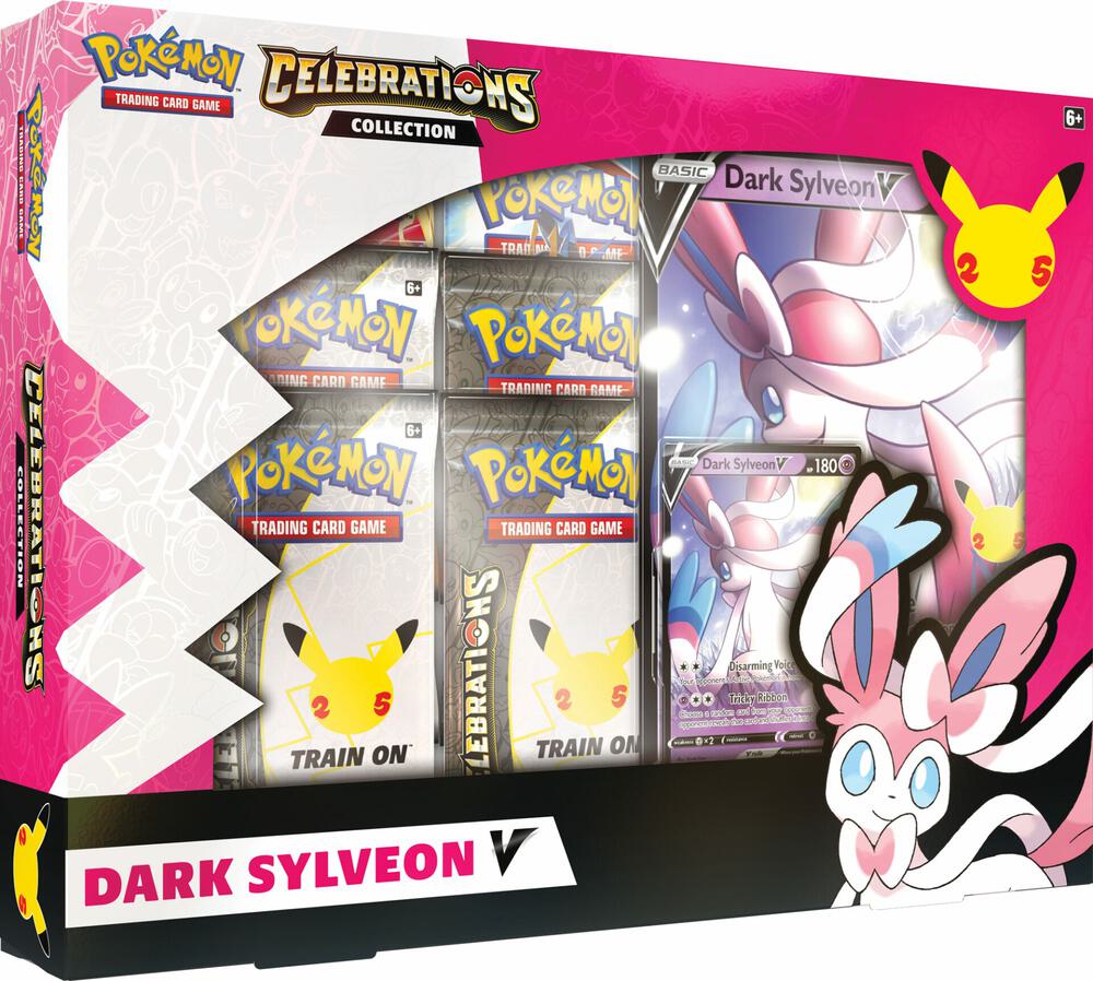 Celebrations Dark Sylveon V Collection Box