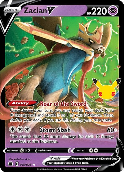 Zacian V - Celebrations - 016/025