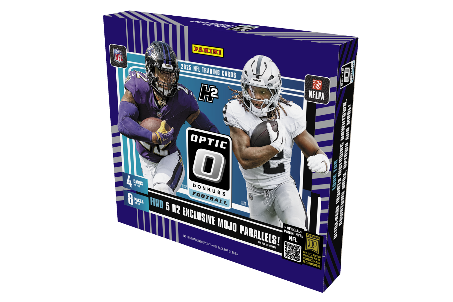 2025 Panini Donruss Optic NFL H2 Hobby Box