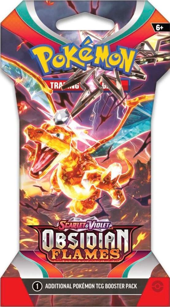 Obsidian Flames Sleeved Booster
