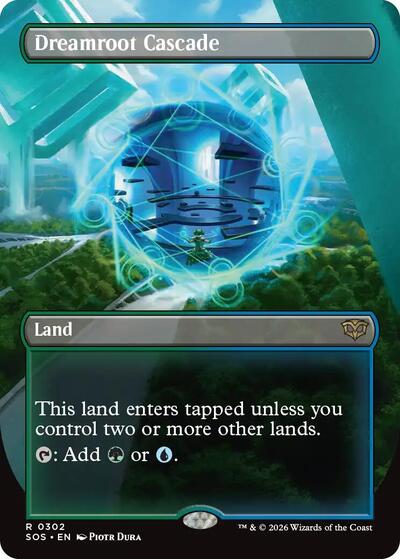 Dreamroot Cascade (Borderless) - Secrets of Strixhaven - 302 - Foil
