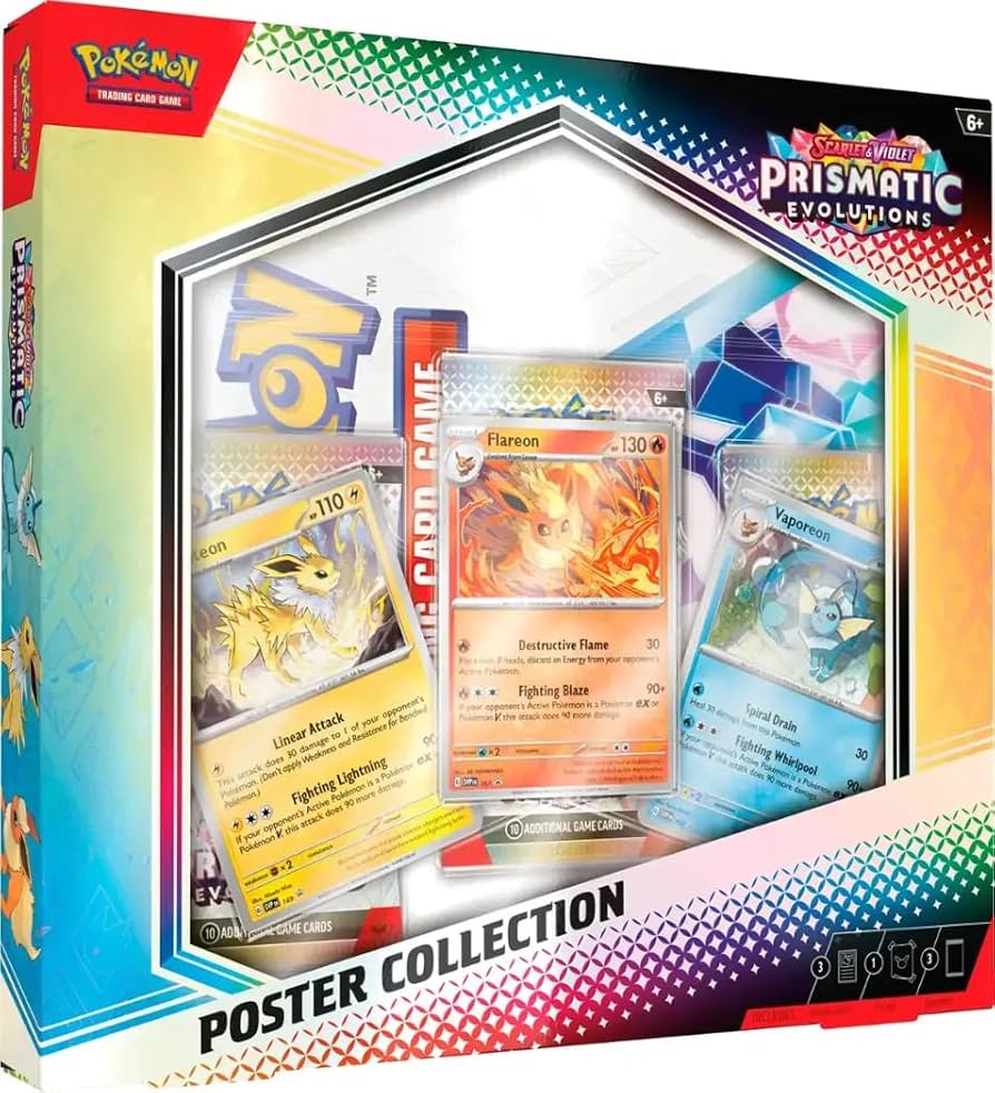 Prismatic Evolutions Poster Collection Box