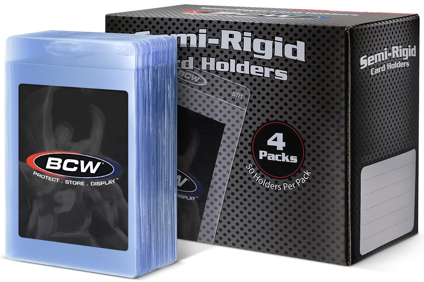 BCW Semi-Rigid Card Holder 200ct