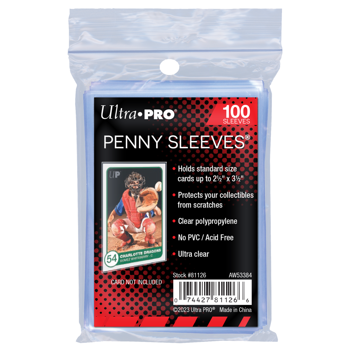Ultra PRO 2.5x3.5 Penny Sleeves 100ct