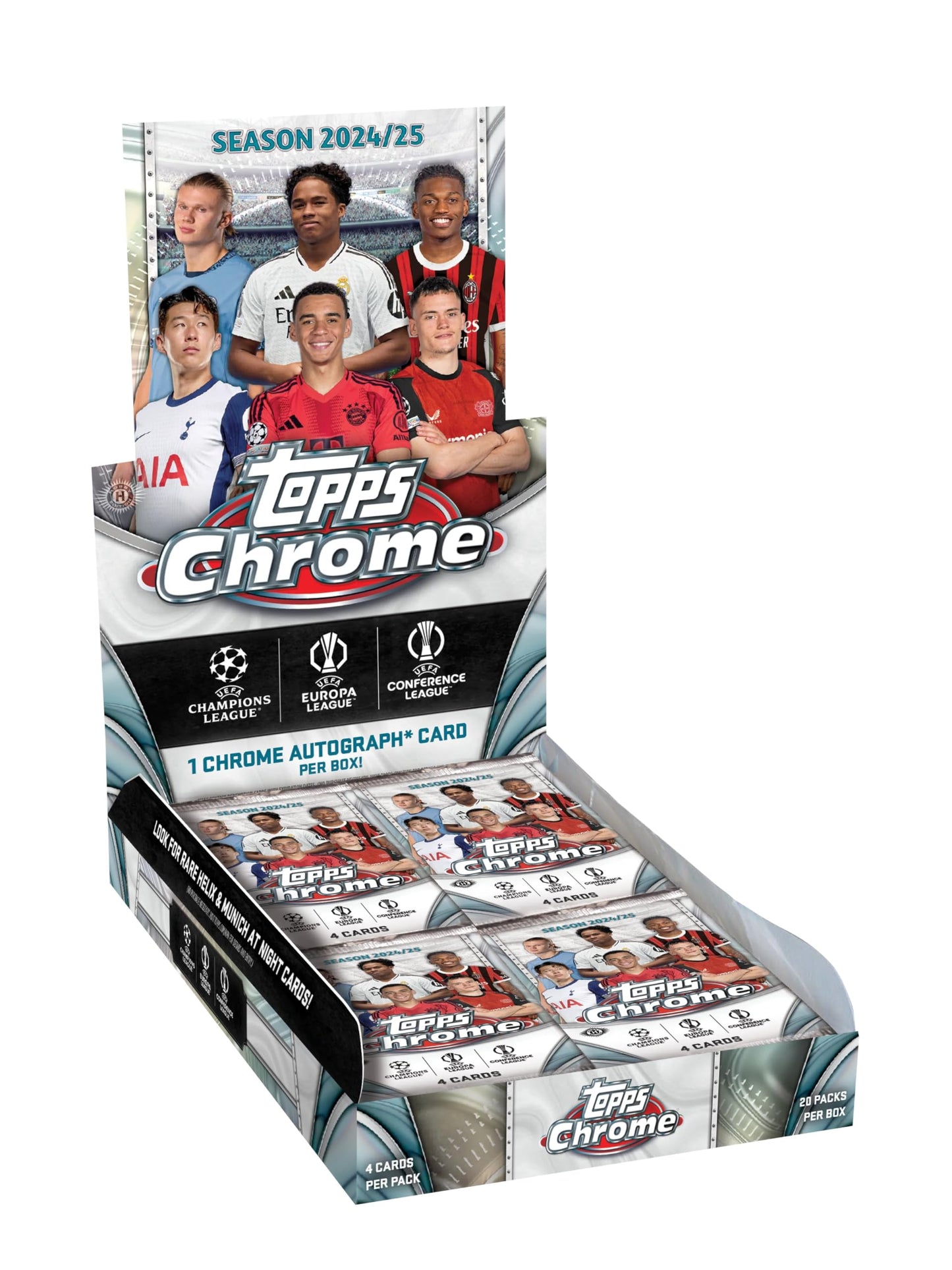 2024-25 Topps Chrome UEFA Hobby Box