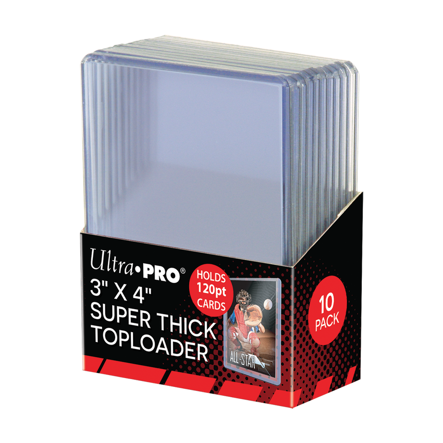 Ultra PRO 3x4 120pt Toploader 10ct
