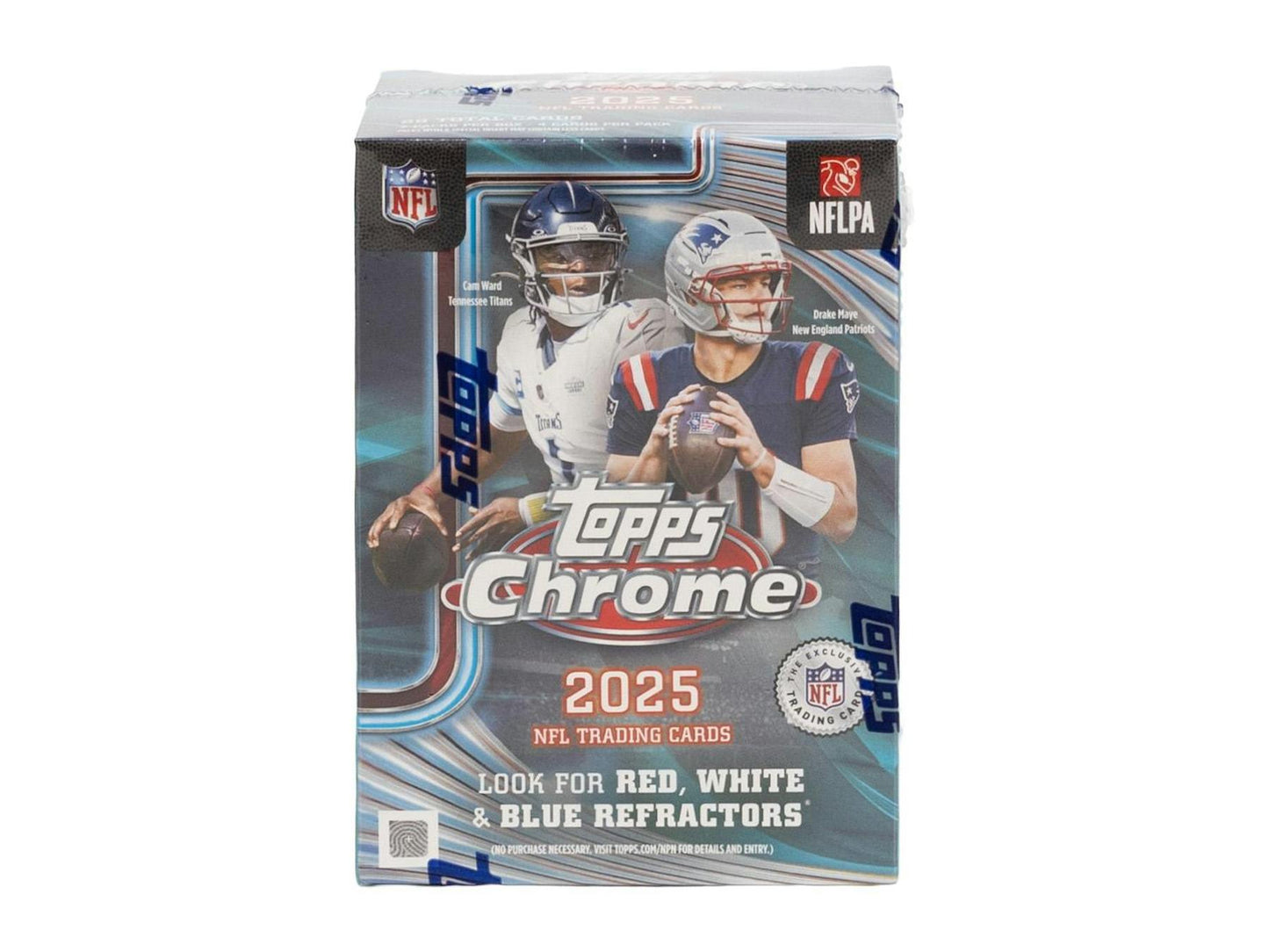 2025 Topps Chrome NFL Football Blaster Box