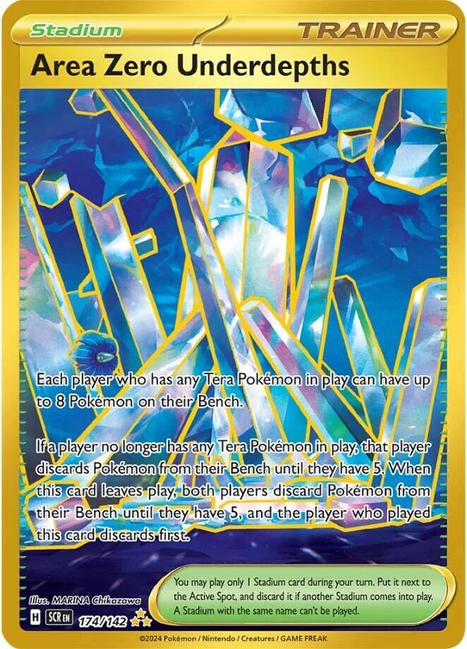SV07: Stellar Crown - Area Zero Underdepths - 174/142 - NM