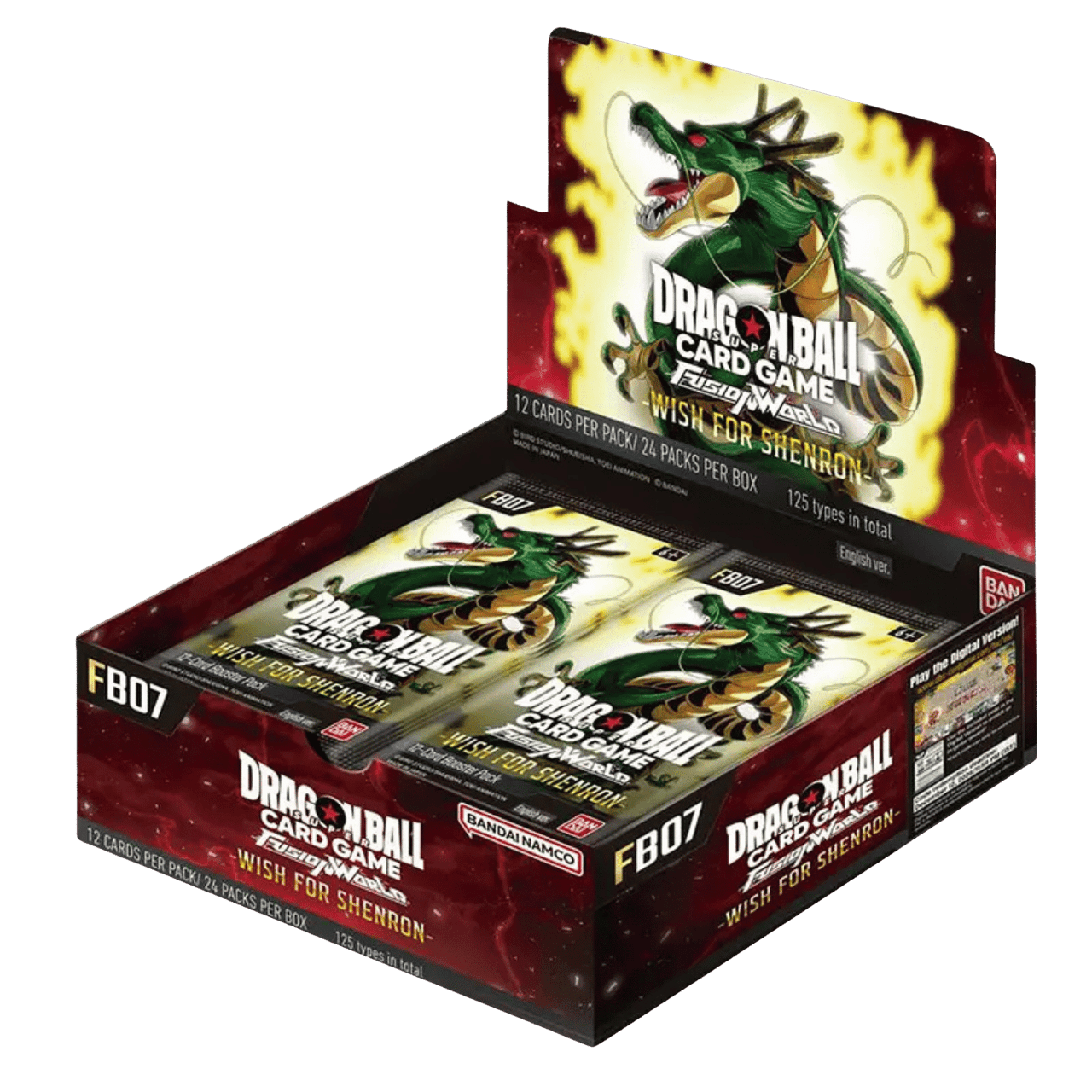 Bandai Dragonball Super: Fusion World Wish for Shenron Booster Box