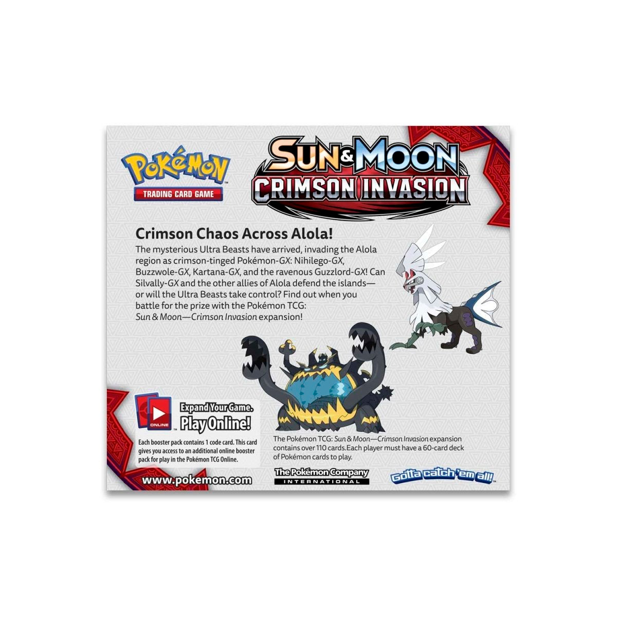 Sun & Moon Crimson Invasion Booster Display (36 Packs)