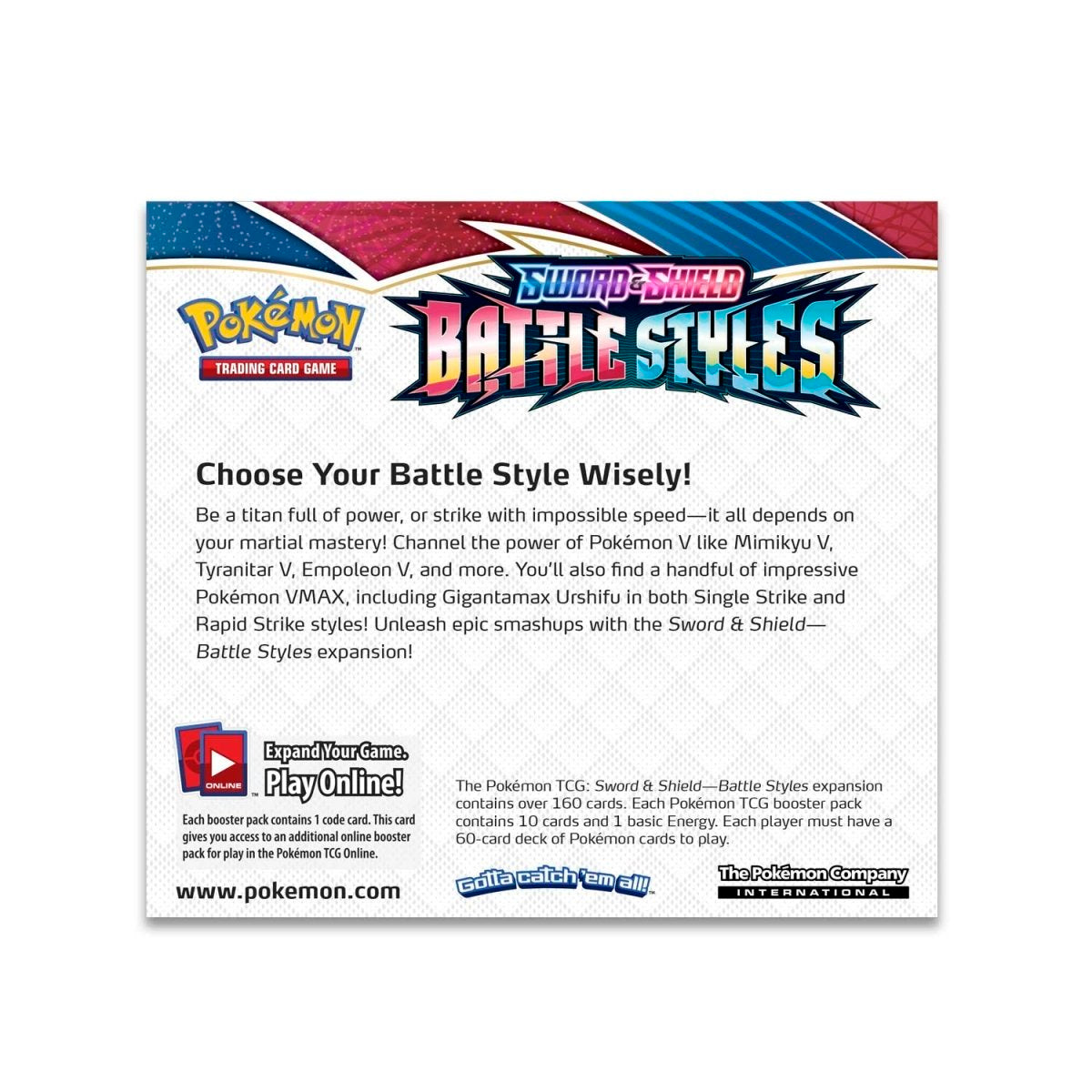 Sword & Shield-Battle Styles Booster Display Box (36 Packs)