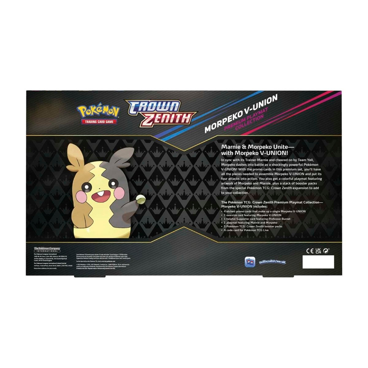 Crown Zenith Premium Playmat Collection (Morpeko V-UNION)