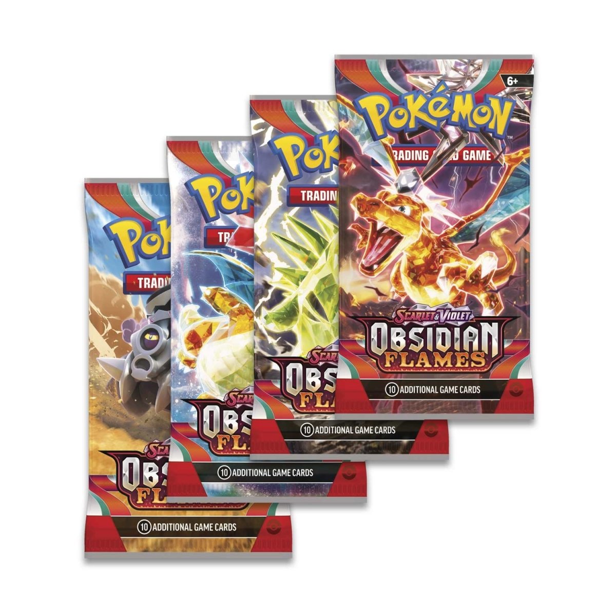Scarlet & Violet-Obsidian Flames Booster Pack (10 Cards)
