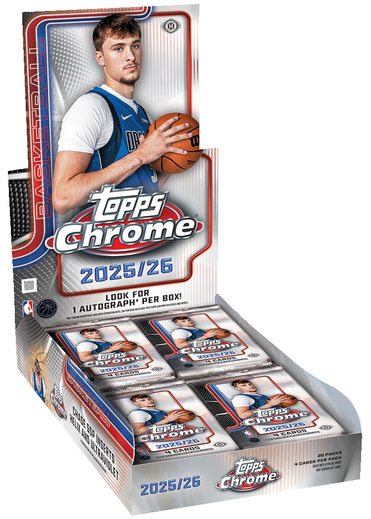 2025-26 Topps Chrome Basketball Hobby Box