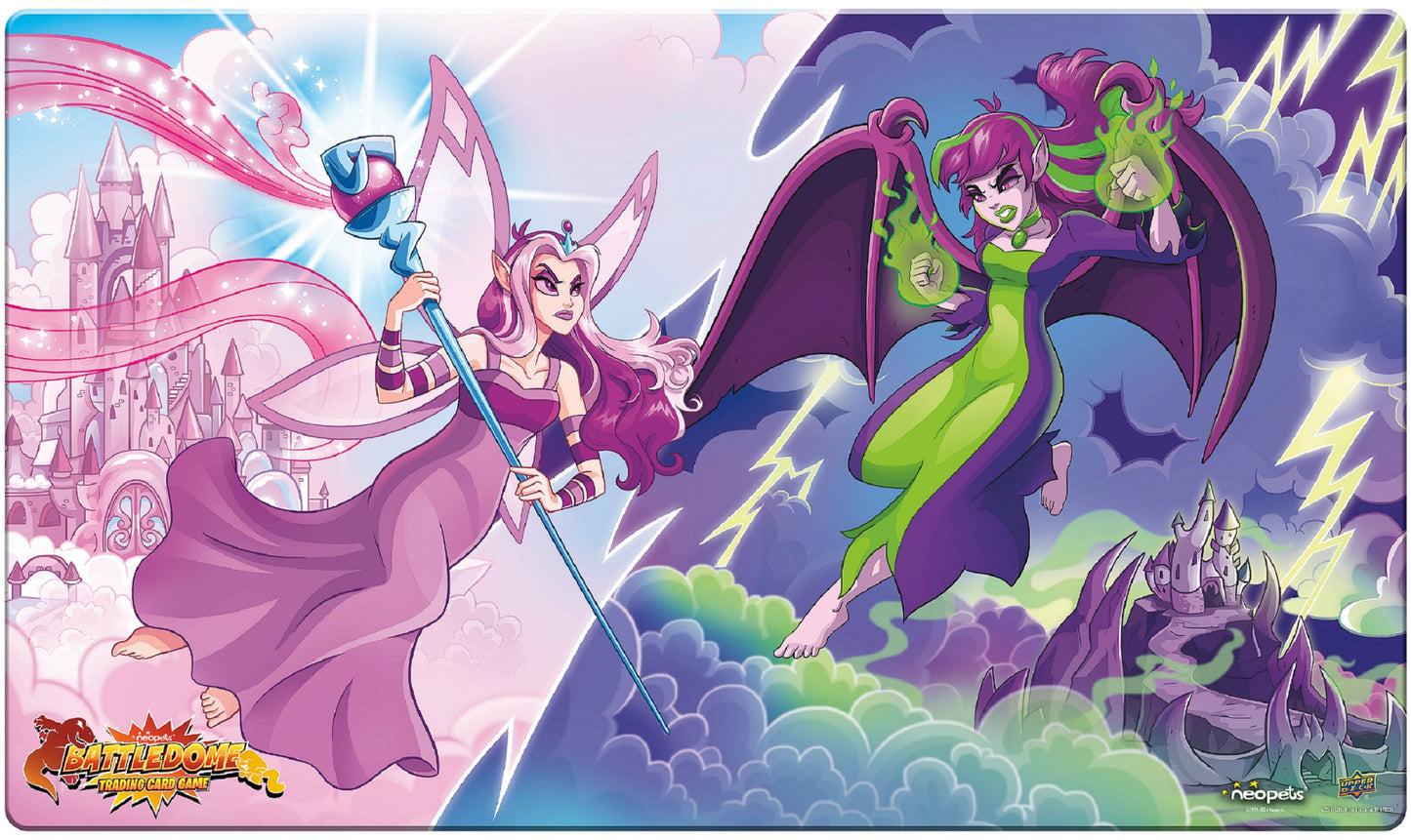Neopets Battledome TCG Playmat (Fyora vs. Jhudora)