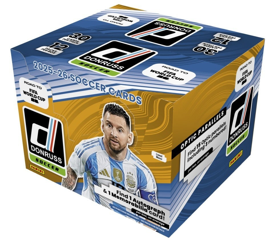 2025-26 Donruss Soccer Hobby Box