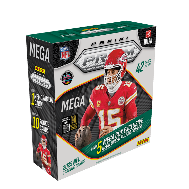 2025 Panini Prizm NFL Mega Box