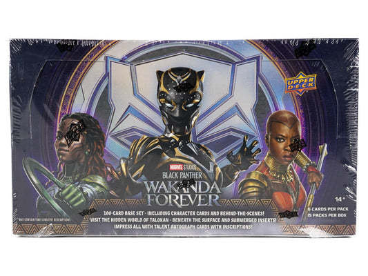 Upper Deck Marvel Black Panther Wakanda Forever Hobby Box