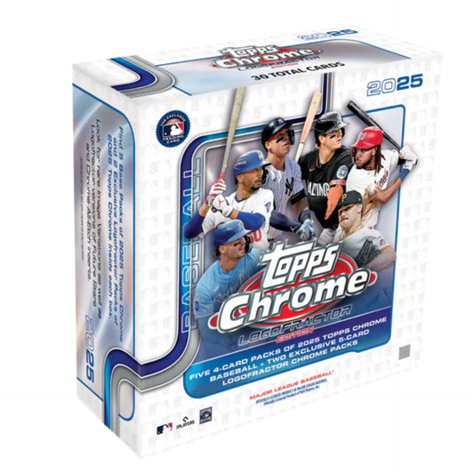 2025 Topps Chrome Logofractor Edition Hobby Box