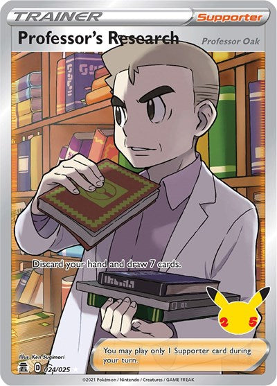 Professor's Research (Full Art) - Celebrations - 024/025