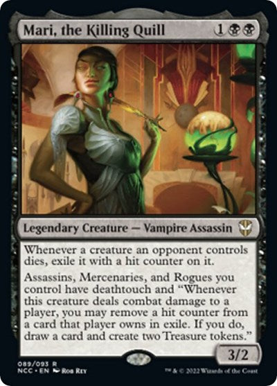 Mari, the Killing Quill - Commander: Streets of New Capenna - 89 - Normal