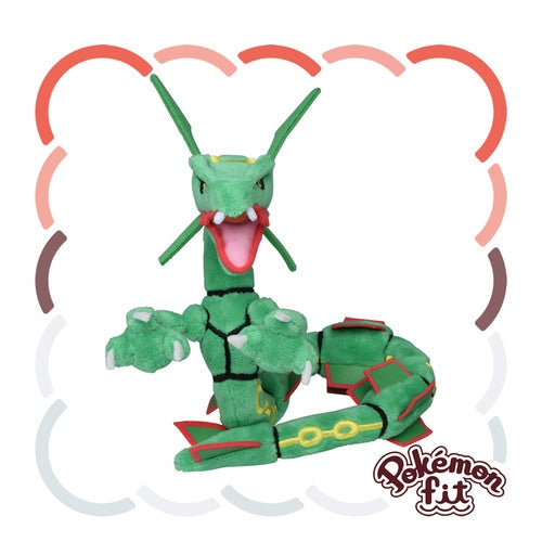 Pokemon Fit Rayquaza #384 Plush (Japanese Pokemon Center Exclusive)