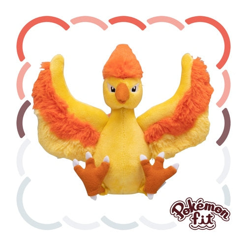 Pokemon Fit Moltres #146 Plush (Japanese Pokemon Center Exclusive)