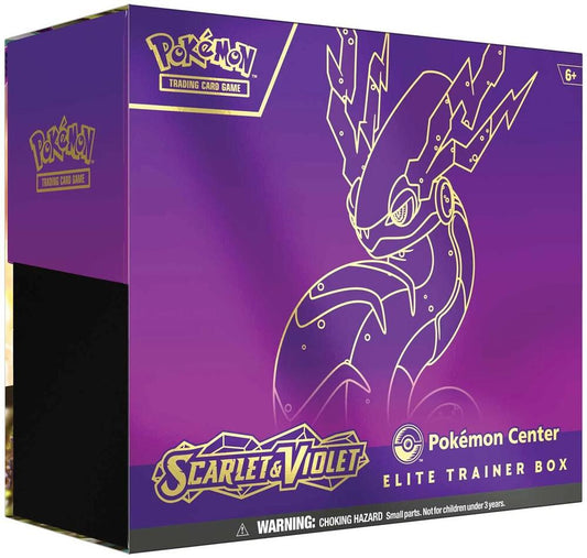 Scarlet and Violet Miraidon Pokemon Center ETB