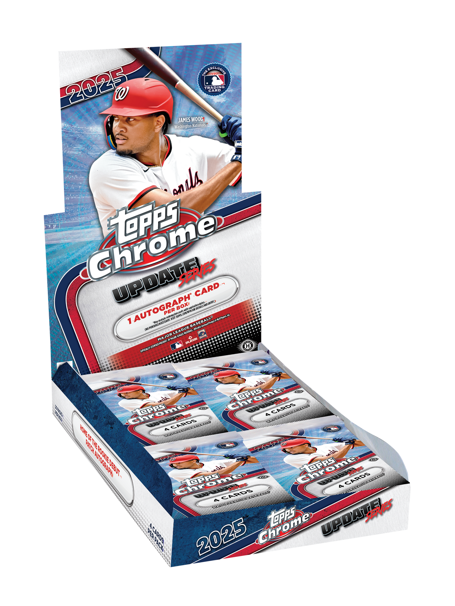 2025 Topps Chrome Update Series Hobby Box
