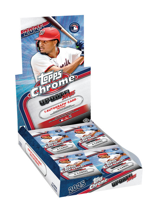 2025 Topps Chrome Update Series Hobby Box