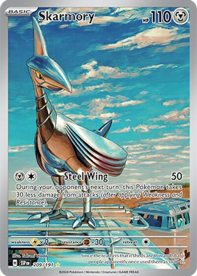Skarmory - 209/191 - SV08: Surging Sparks - 209/191