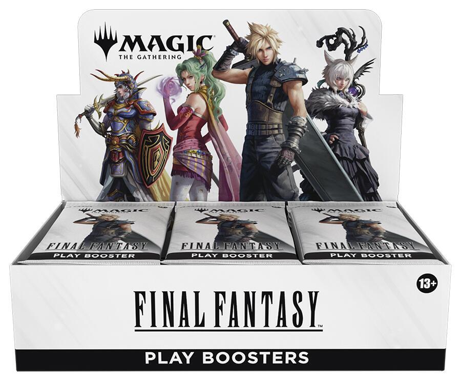 Magic: the Gathering Final Fantasy Play Booster Display