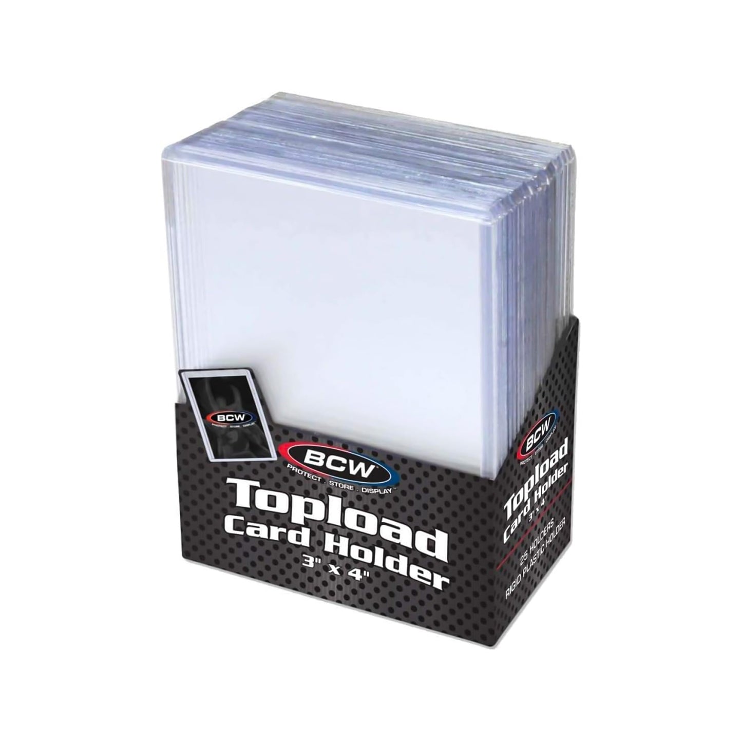 BCW 3x4 Topload Card Holder 25ct