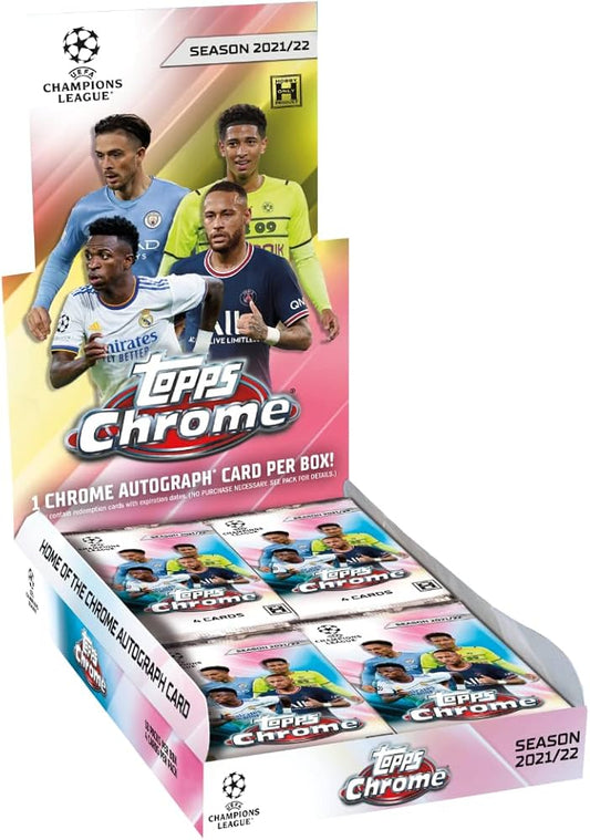 2021-22 Topps Chrome UEFA Hobby Box