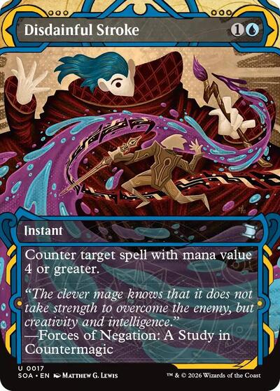 Disdainful Stroke - Secrets of Strixhaven: Mystical Archive - 17 - Foil