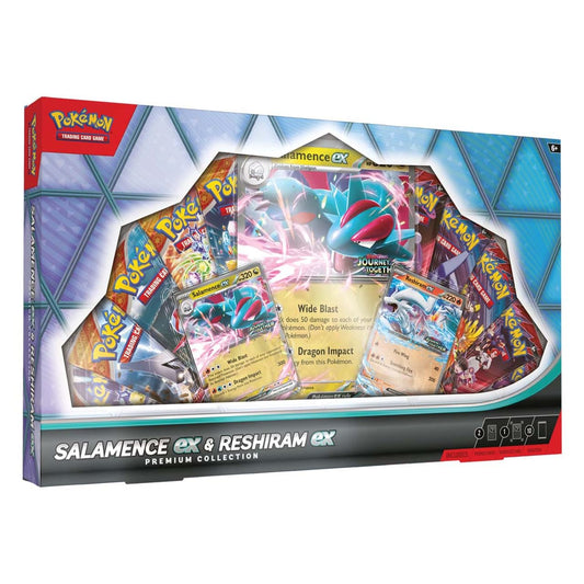 Salamence ex and Reshiram ex Special Collection Box
