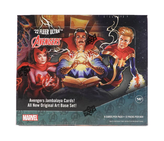 Upper Deck Marvel Fleer Ultra Avengers Hobby Box