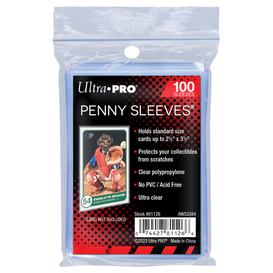 Ultra PRO 2.5x3.5 Penny Sleeves 100ct