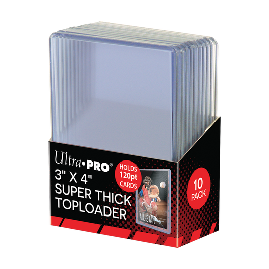 Ultra PRO 3x4 120pt Toploader 10ct