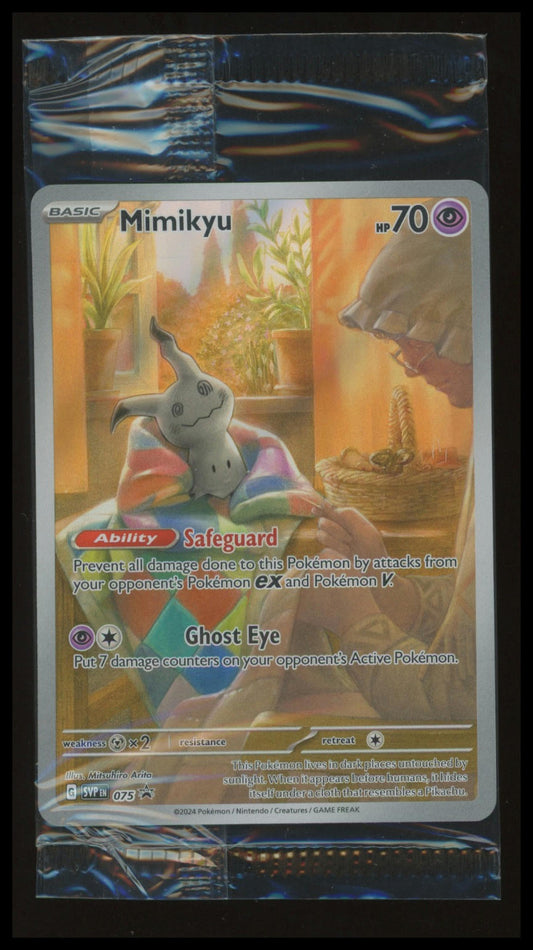 Pokemon SV Mimikyu (Pokemon Center Exclusive) #075 Promo - Sealed