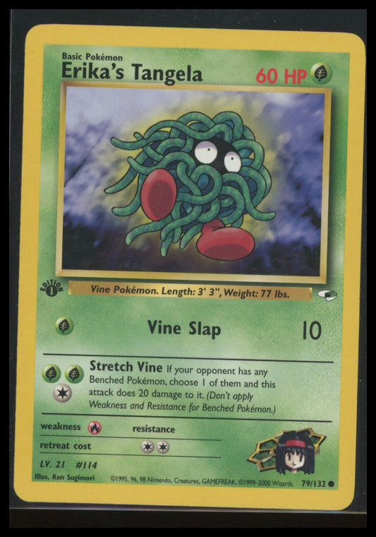 Gym Heroes Erika's Tangela #079/132 Common