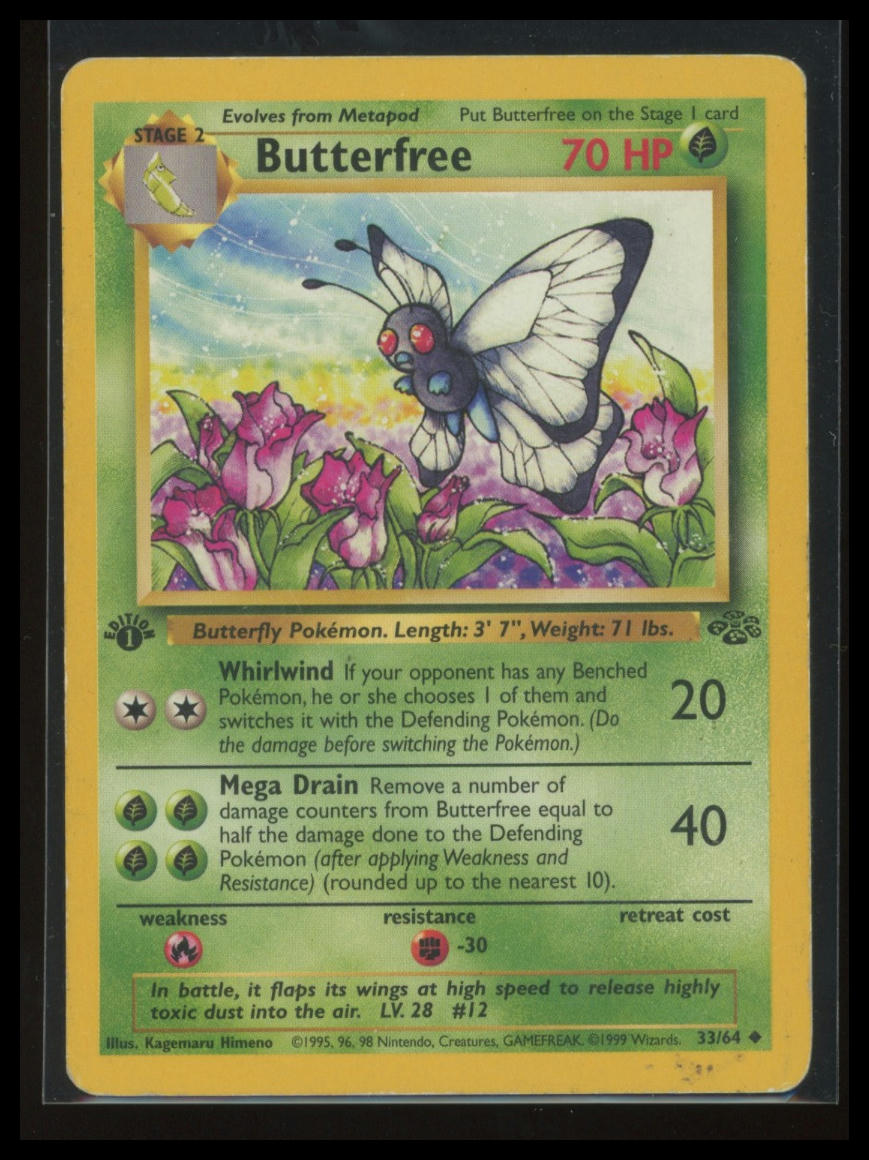 Jungle Butterfree #33/64 Uncommon