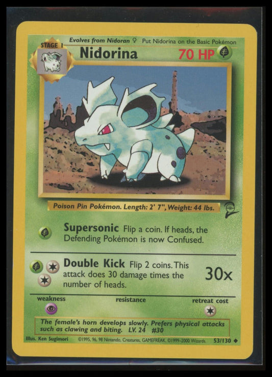 Base Set 2 Nidorina #053/130 Uncommon