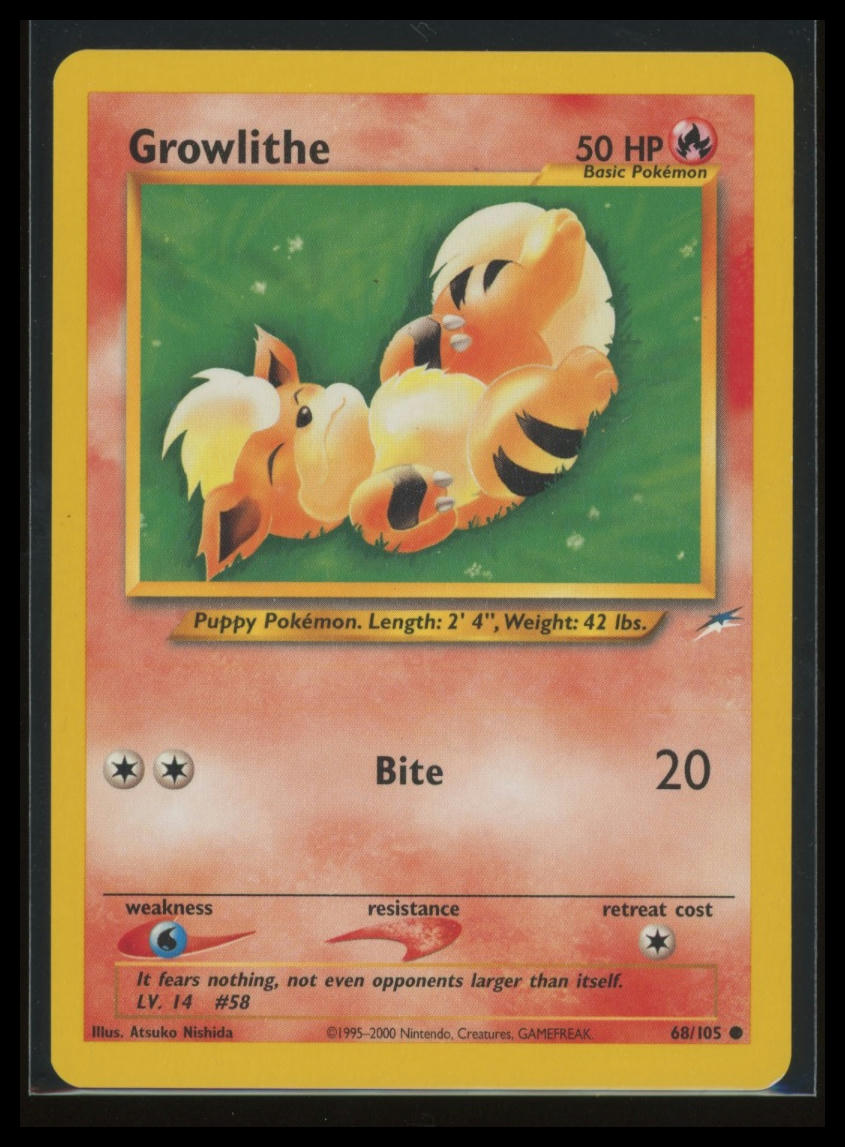 Neo Destiny Growlithe #068/105 Common