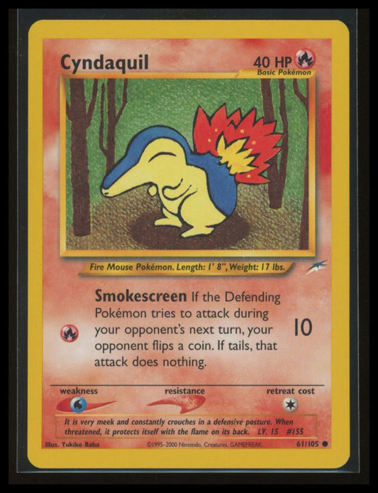 Neo Destiny Cyndaquil #061/105 Common