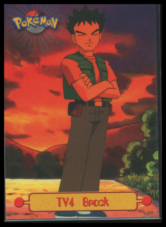 Pokemon Topps Series 1 Brock #TV4