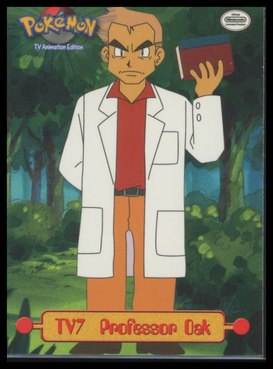 Pokemon Topps Series 1 Professor Oak #TV7