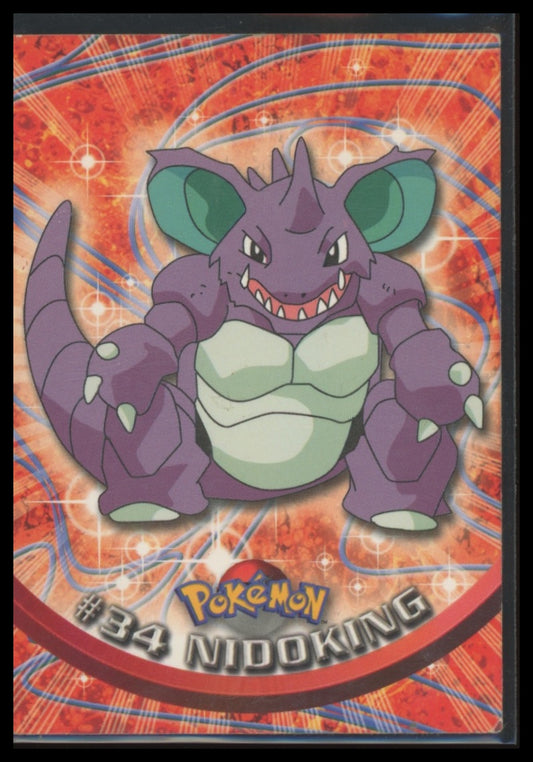 Pokemon Topps TV Nidoking #34